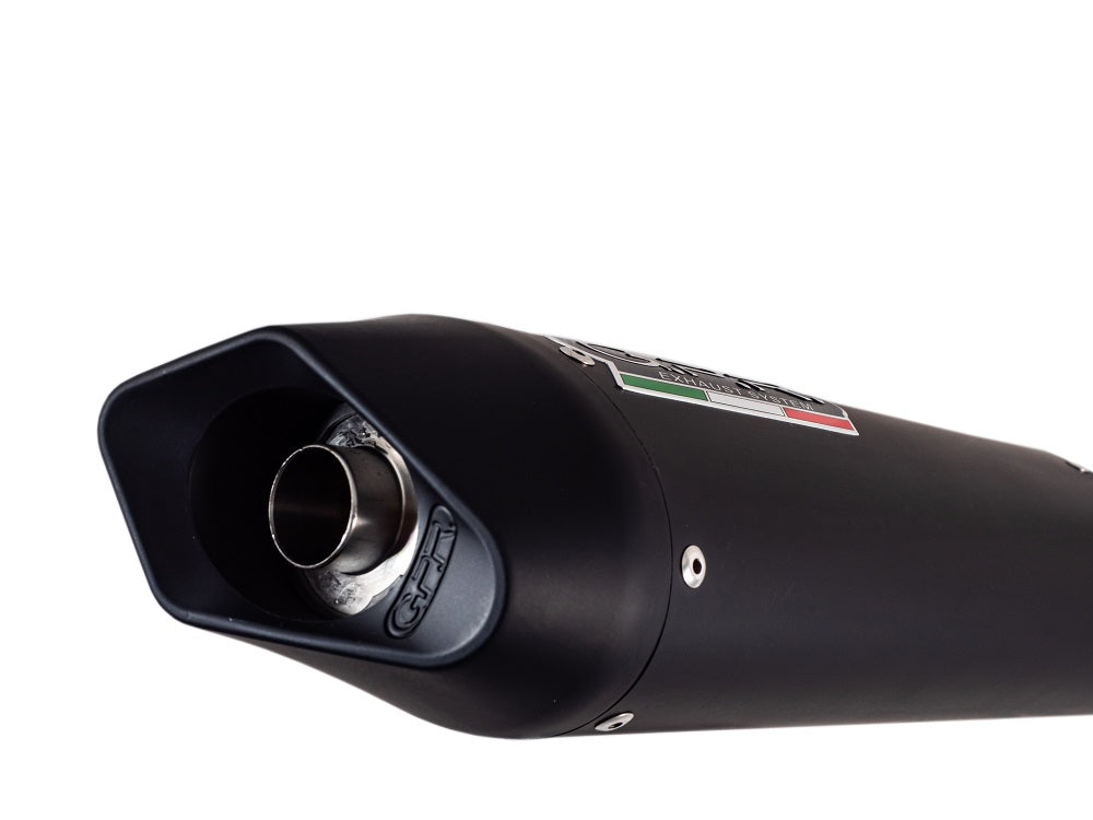 Ducati Monster S4 1000 2001-2003 Exhaust GPR Double Slip-on Furore Nero