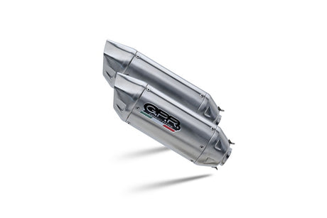 Ducati Multistrada 1100 2007-2009 Exhaust GPR Double Slip-on Furore-X Inox - photo 3