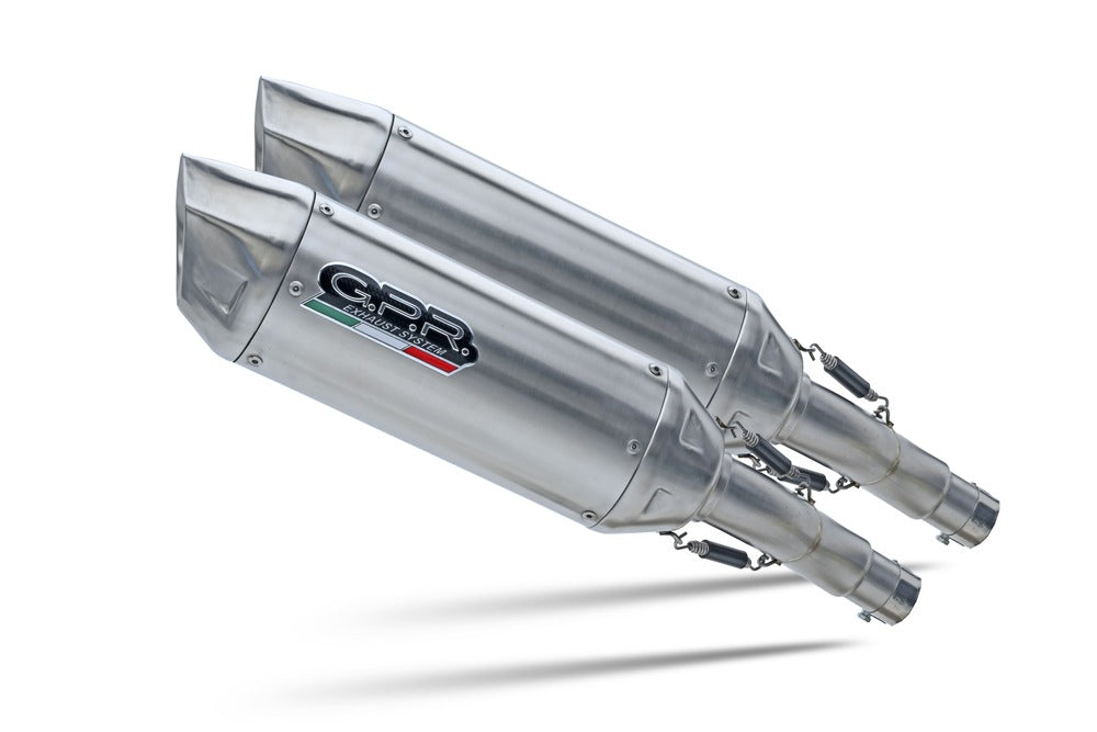 Yamaha Xt 660Z Teneré 2008-2016 Exhaust GPR Double Slip-on Furore-X Inox