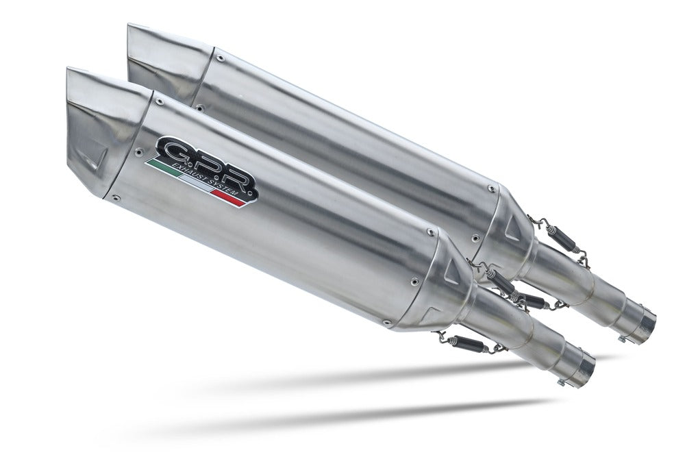 BMW K1600GT 2017-2021 Exhaust GPR Double Slip-on Furore-X Inox - photo 1