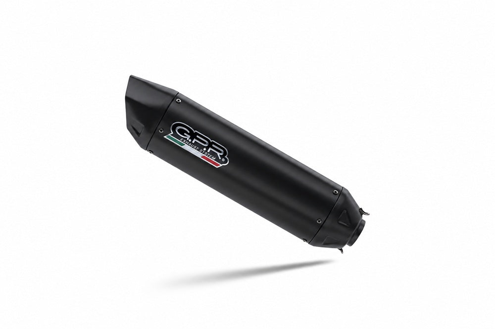 Kawasaki KLE 500 2026-2027 Exhaust GPR Slip-on Furore-X Titanio Nero