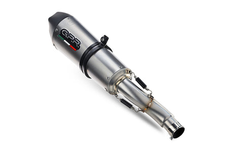 Suzuki GSXS 1000 GT 2021-2024 Exhaust GPR Slip-on GP Evo4 Titanium