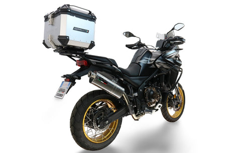 Voge 625DSX 2025-2026 GPR Tech 35L Aluminum Top Case, Silver with Mounting Plate - photo 2