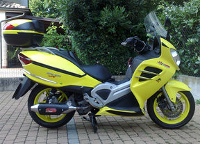 Malaguti Spidermax 500 GT 2004-2011 Exhaust GPR Slip-on Power Bomb - photo 1