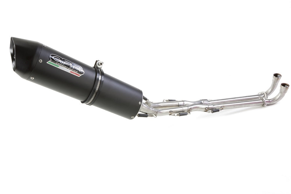 Yamaha T-Max 500 2001-2011  Exhaust GPR Full System Furore Nero