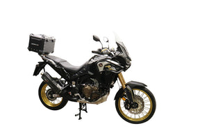 Honda CRF1100L Africa Twin Adventure Sports 2024-2026 GPR Tech 55L Aluminum Top Case, Silver with Mounting Plate - photo 1