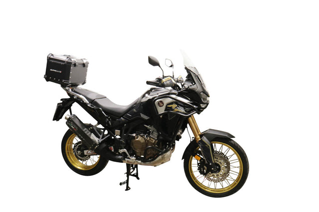 Honda CRF1100L Africa Twin 2024-2026 GPR Tech 55L Aluminum Top Case, Silver with Mounting Plate - photo 1