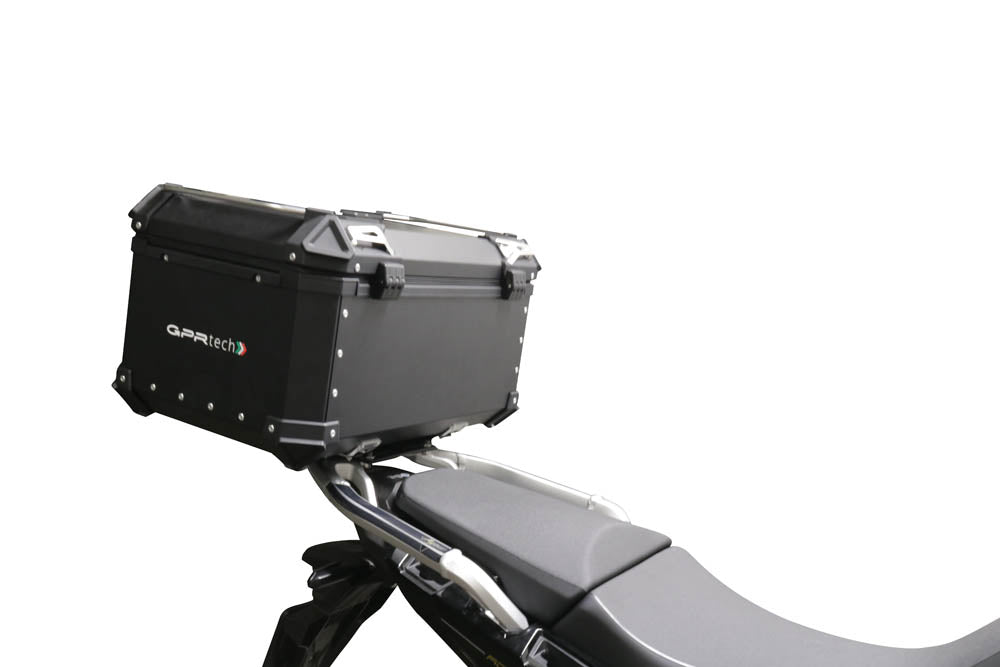 Honda CRF1100L Africa Twin Adventure Sports 2024-2026 GPR Tech 35L Aluminum Top Case, Black with Mounting Plate - photo 4
