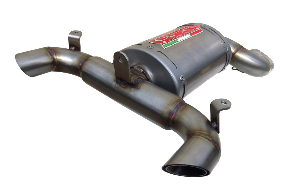 Suzuki Gsr 600 2006-2011 Ghost line Exhaust GPR Slip-on Titanium Oval