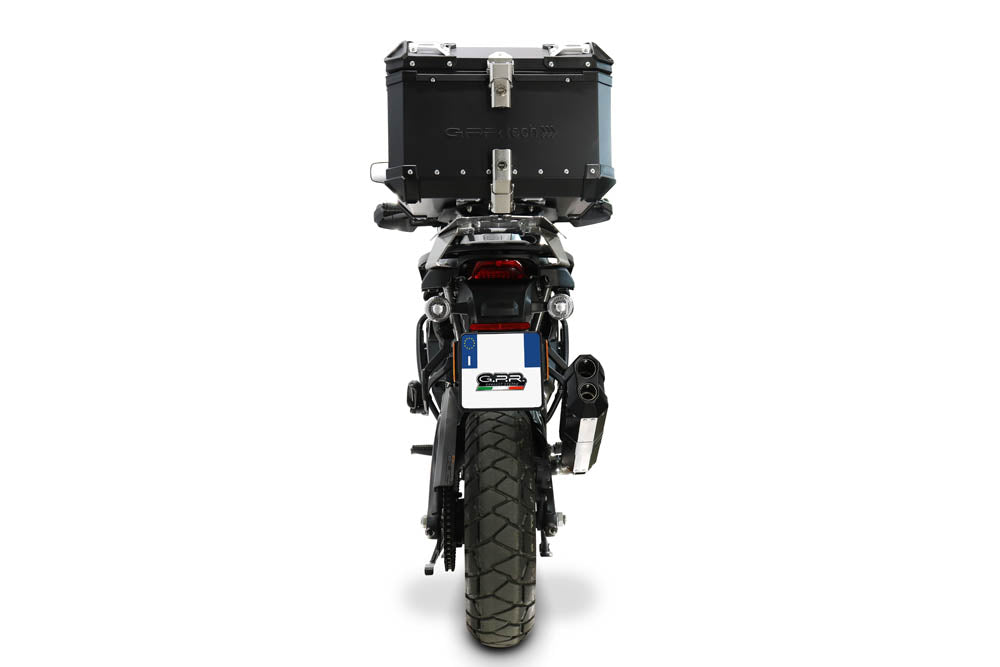 Harley Davidson Pan America 1250 2020-2024 GPR Tech 35L Aluminum Top Case, Black with Mounting Plate - photo 3