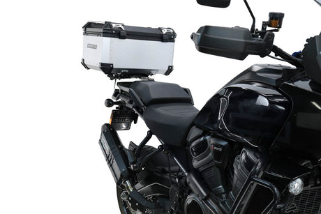 Harley Davidson Pan America 1250 2020-2024 GPR Tech 45L Aluminum Top Case, Silver with Mounting Plate - photo 3