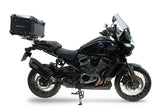 Harley Davidson Pan America 1250 2020-2024 GPR Tech 55L Aluminum Top Case, Black with Mounting Plate - photo 1