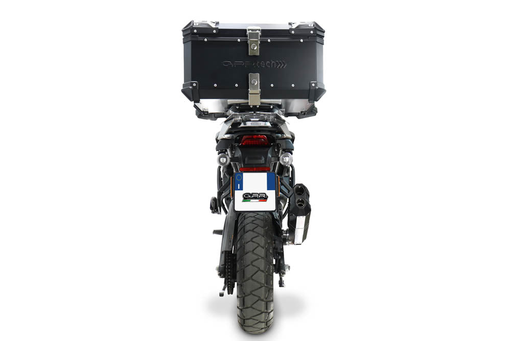 Harley Davidson Pan America 1250 2020-2024 GPR Tech 45L Aluminum Top Case, Black with Mounting Plate - photo 3