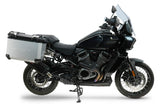 Harley Davidson Pan America 1250 2020-2024 GPR Tech 38+32L Aluminum Side Cases, Silver with Pannier Holders - photo 1