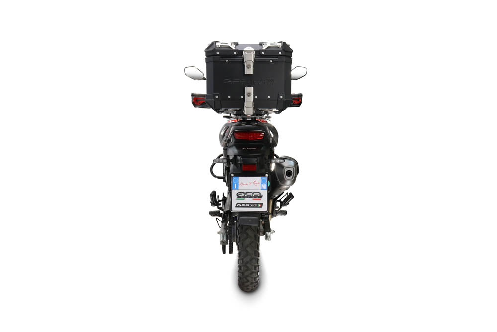 Hero Xpulse 200 4V 2021-2024 GPR Tech 26L Aluminum Top Case, Black with Mounting Plate - photo 3