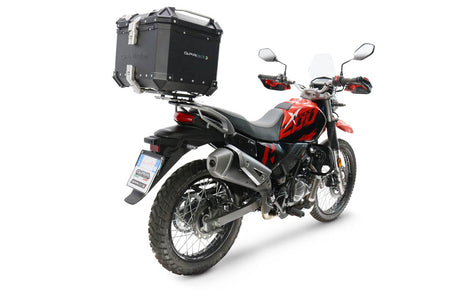 Hero Xpulse 200 4V 2025-2026 GPR Tech 35L Aluminum Top Case, Black with Mounting Plate - photo 2