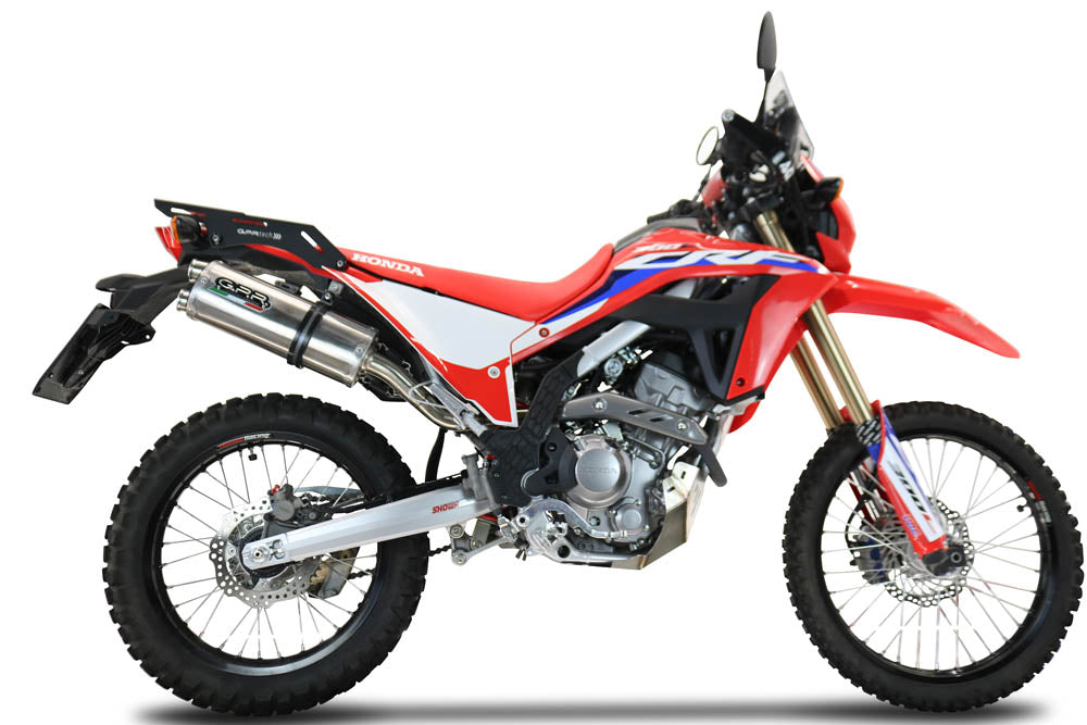 Honda CRF 300L / 300 Rally 2025-2026 Exhaust GPR Slip-on Dual Inox