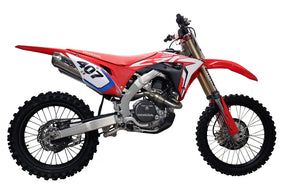Honda CRF450RWE 2019 Exhaust GPR Double Full Line Pentacross Full Titanium