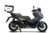 Honda ADV 350 2022-2024 GPR Tech 55L Aluminum Top Case, Silver with Mounting Plate - photo 1