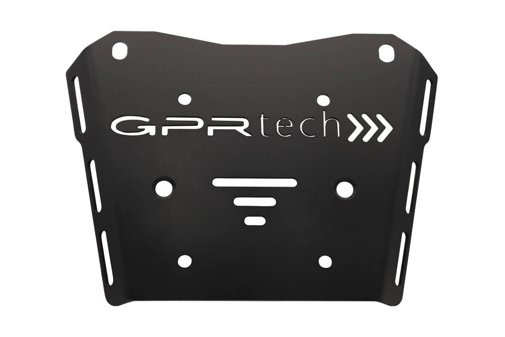 Honda Transalp 750 2025-2026 GPR Tech 35L Aluminum Top Case, Silver with Mounting Plate - photo 2