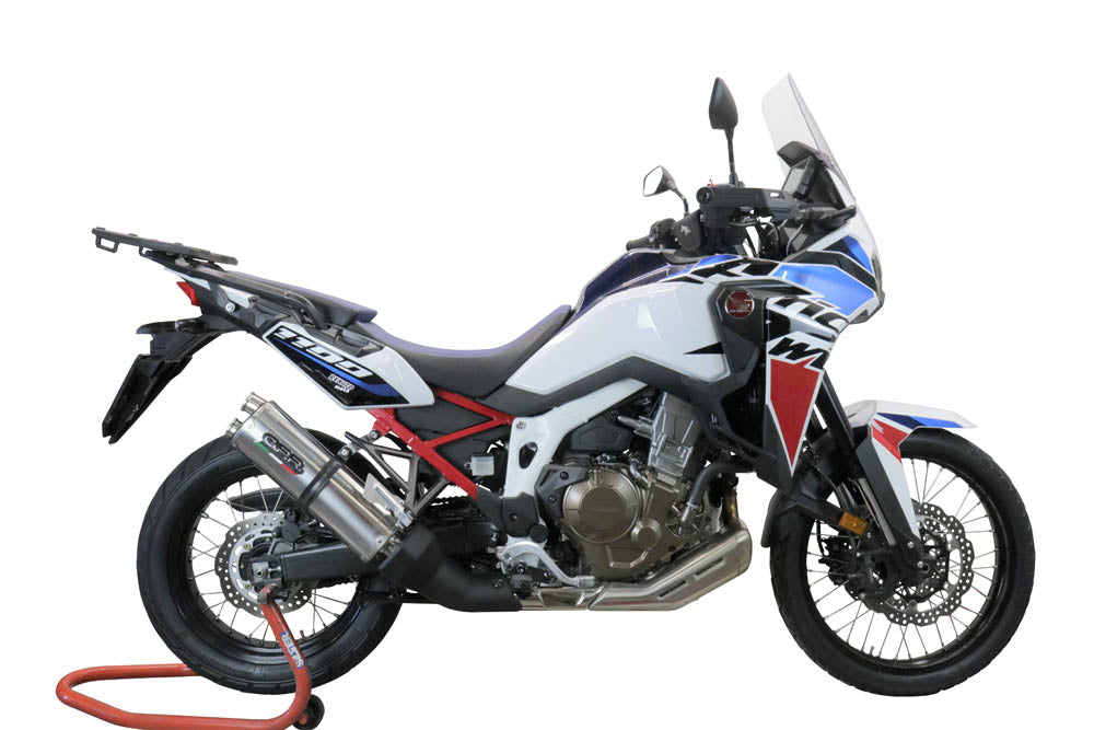 Honda CRF1100L Africa Twin Adventure Sport 2020-2024  Exhaust GPR Slip-on Dual Inox