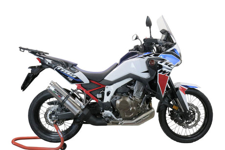 Honda CRF1100L Africa Twin Adventure Sport 2020-2024  Exhaust GPR Slip-on Dual Inox