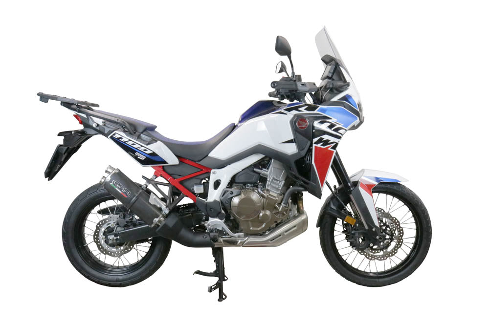 Honda CRF1100L Africa Twin Adventure Sport 2020-2024  Exhaust GPR Slip-on Dual Poppy