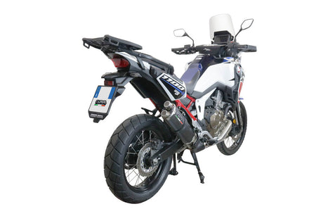 Honda CRF1100L Africa Twin Adventure Sport 2020-2024  Exhaust GPR Slip-on Dual Poppy