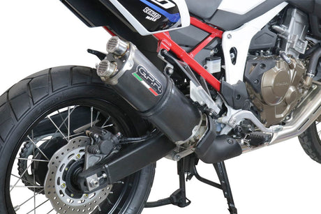 Honda CRF1100L Africa Twin 2020-2024 Exhaust GPR Slip-on Dual Poppy