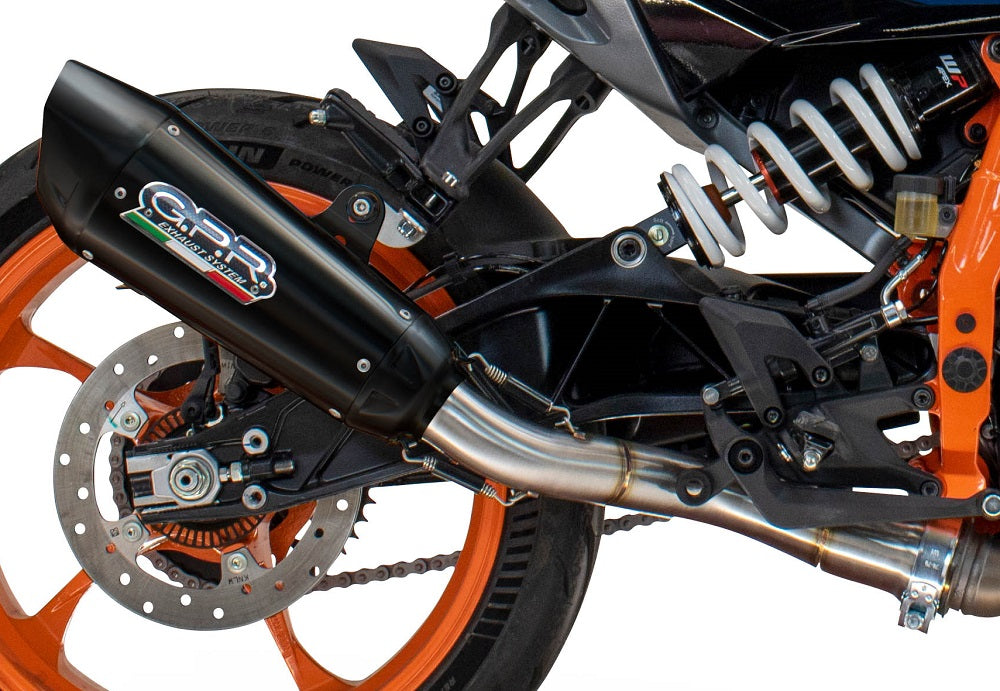 Husqvarna Svartpilen 701 2018-2020 Exhaust GPR Slip-on Grand Prix Evo Black Titanium