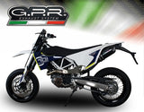 Husqvarna Supermoto 701 USA Market only 2021-2024 Exhaust GPR Slip-on Furore Evo4 Poppy