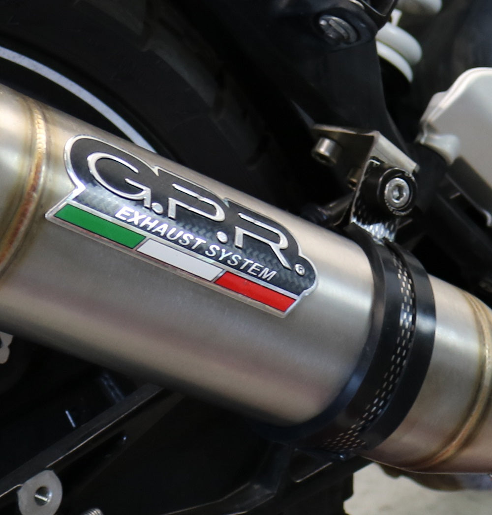Husqvarna Svartpilen 401 2021-2023 Exhaust GPR Slip-on Deeptone Inox