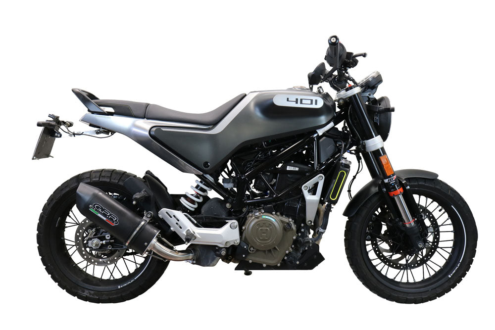 Husqvarna Svartpilen 401 2021-2023 Exhaust GPR Slip-on Furore Evo4 Nero