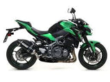 Escape deslizante Arrow Race-Tech 71856AKN, aluminio oscuro, para Kawasaki Z900 17-24