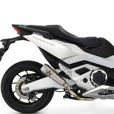 Escape deslizante Arrow Pro-Race 73518PRN, nicromo oscuro, para Honda Forza 750 2021-2024