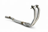 Kawasaki KLE 500 2026-2027 Exhaust GPR Decat Pipe Racing 304 Stainless Steel