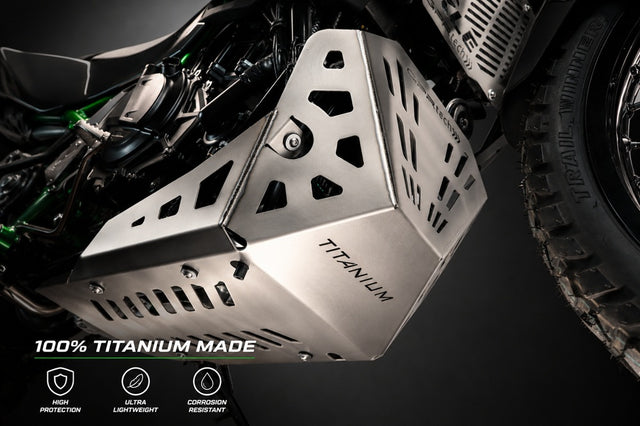 Kawasaki KLE 500 2026-2027 Titanium Skid Plate GPR TECH - photo 1