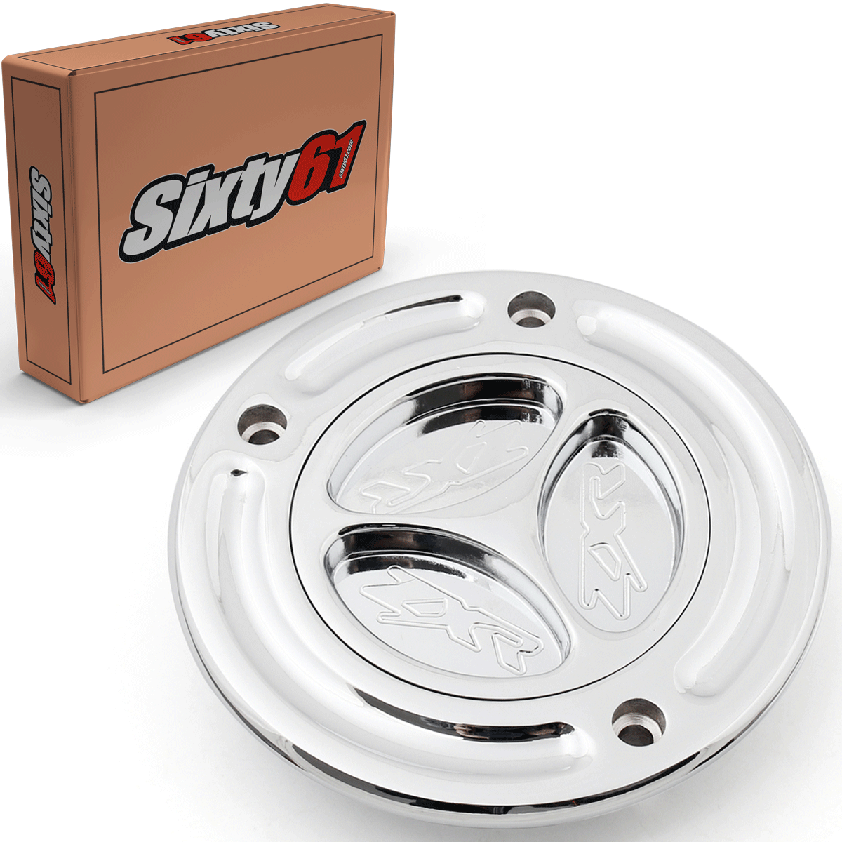 Kawasaki ZX14R 2006-2025 Chrome Gas Cap | Sixty61 Kawasaki ZX14R 2006-2025 Chrome Gas Cap | Sixty61