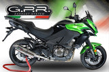Kawasaki Versys 1000 i.e. 2011-2014 Exhaust GPR Slip-on Trioval