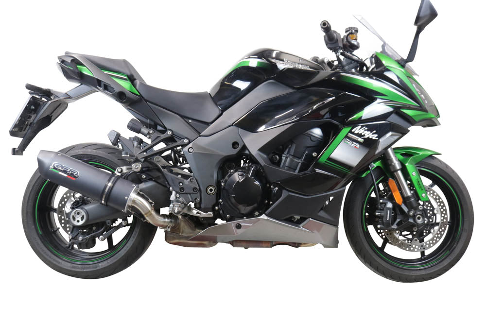 Kawasaki Ninja 1000 Sx 2021-2024 Exhaust GPR Slip-on Furore Evo4 Nero