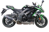 Kawasaki Ninja 1000 Sx 2021-2024 Exhaust GPR Slip-on Furore Evo4 Nero