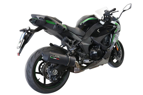 Kawasaki Ninja 1000 Sx 2021-2024 Exhaust GPR Slip-on Furore Evo4 Nero