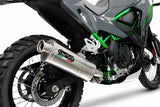 Kawasaki KLE 500 2026-2027 Exhaust GPR Slip-on Dune Triovale Titanio