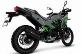 Kawasaki KLE 500 2026-2027 Exhaust GPR Slip-on Furore-X Titanio Nero
