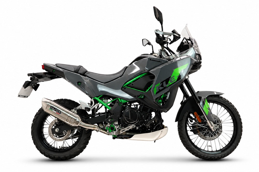 Kawasaki KLE 500 2026-2027 Exhaust GPR Slip-on Furore-X Acciaio Inox - photo 4