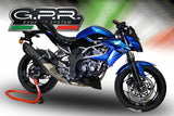 Kawasaki Z125 2021-2023 Exhaust GPR Slip-on Furore Evo4 Nero