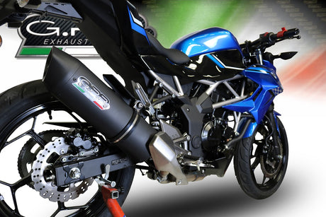 Kawasaki Z125 2021-2023 Exhaust GPR Slip-on Furore Evo4 Nero