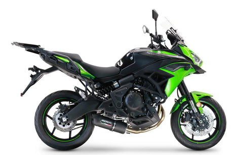 Kawasaki Versys 650 2023-2024 USA Exhaust GPR Full System Furore Nero