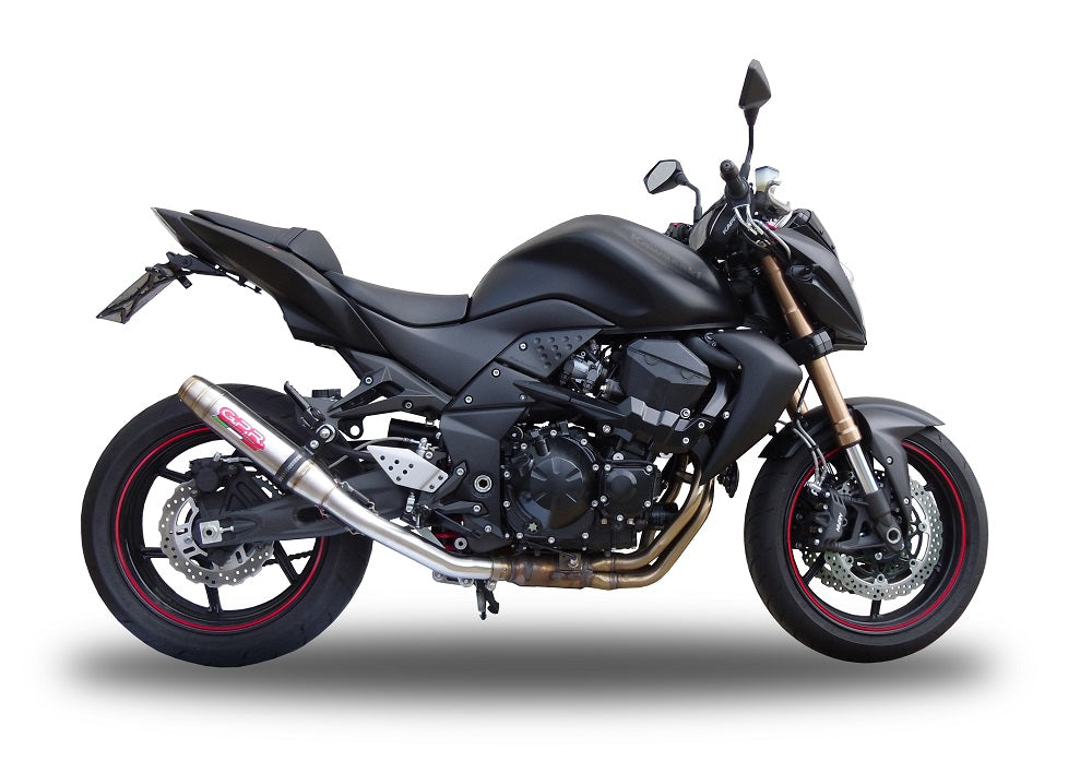 Kawasaki Z750 Z750R 2007-2014 Exhaust GPR Slip-on Deeptone Inox