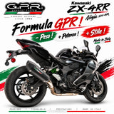 Kawasaki Zx-4RR 2024-2026 Exhaust GPR Slip-on GP-Revo Black Titanium